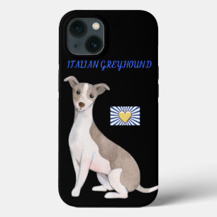 Coque ITALIEN GREYHOUND APPLE IPHONE 13.