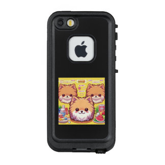 COQUE LifeProof FRÄ’ POUR iPhone SE/5/5s とびきりのキュン、いただきます!ポメランチ日和