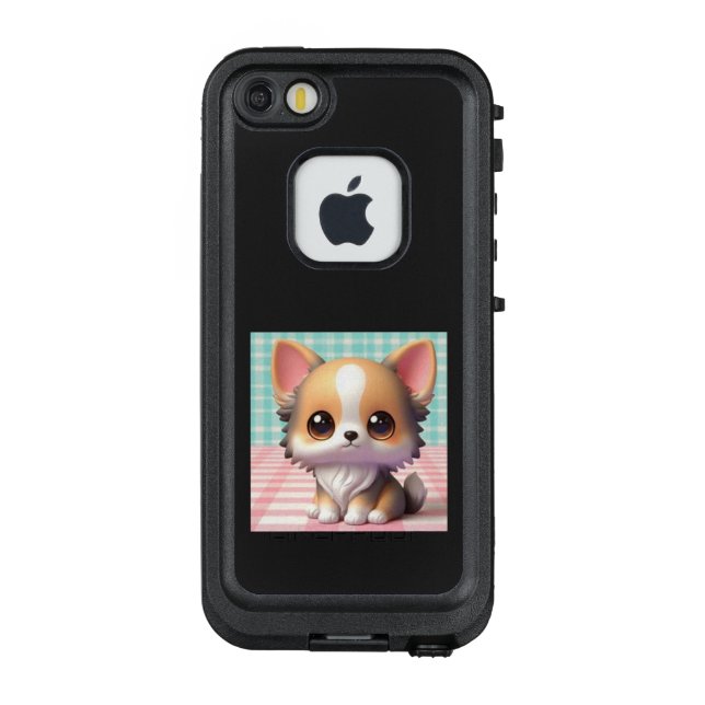 COQUE LifeProof POUR iPhone ぴょこんとおねだり♡ふわふわチワワの誘惑 (Dos)
