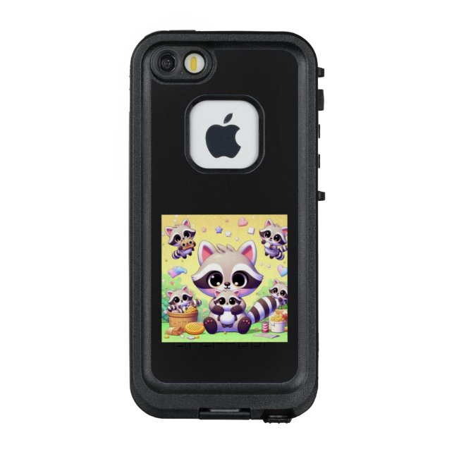COQUE LifeProof POUR iPhone アライグマくんのきみにトクベツな瞬き (Dos)
