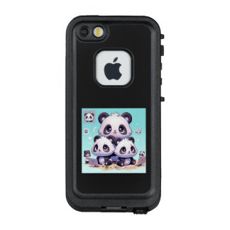 COQUE LifeProof FRÄ’ POUR iPhone SE/5/5s  パンダくんの夢の世界