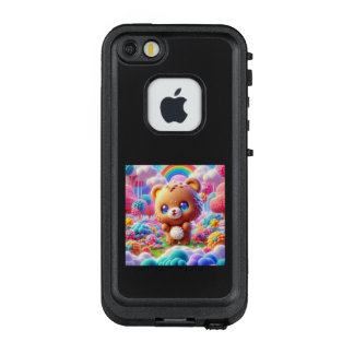 COQUE LifeProof FRÄ’ POUR iPhone SE/5/5s 夢の国のクマさん