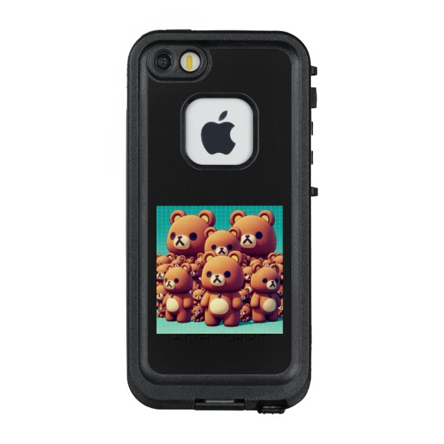 COQUE LifeProof POUR iPhone 大家族クマさん (Dos)