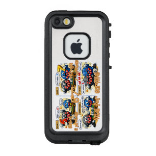 Coque LifeProof FRÄ’ Pour iPhone SE/5/5s 6’7” Éléments de chimie vitaux pour la survie