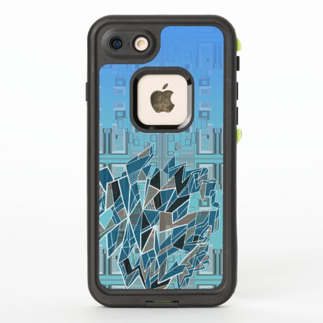 Coque LifeProof Pour iPhone Aqua (Dos)