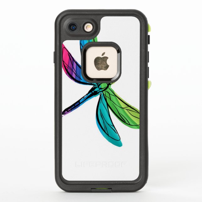 Coque LifeProof Pour iPhone Arc-en-ciel (Dos)
