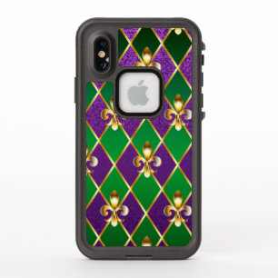 Arrière - plan de bijoux Mardi Gras