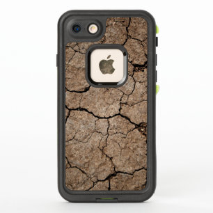 Boue séchée fissurée