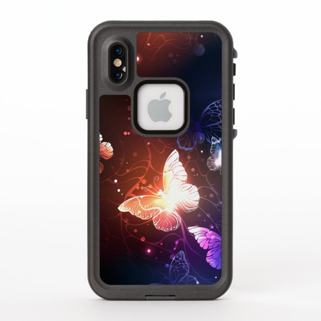 Coque LifeProof Pour iPhone Clowing Night Butterflies (Dos)