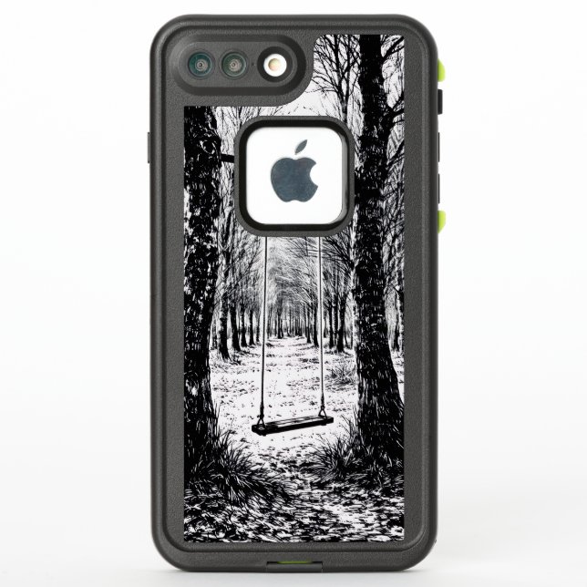 Coque LifeProof Pour iPhone Copertina per telefono elegante con paesaggi natur (Dos)