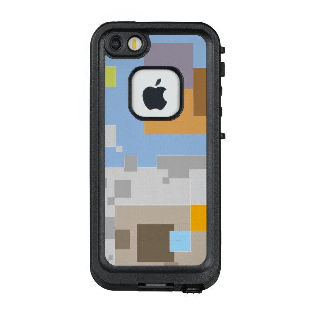 Coque LifeProof Pour iPhone Création de Motif Abstrait (Dos)