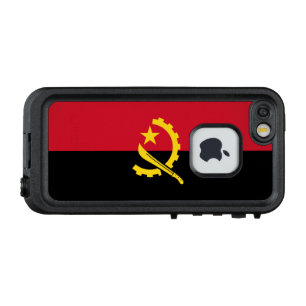 Coque LifeProof FRÄ’ Pour iPhone SE/5/5s Drapeau angolais patriotique