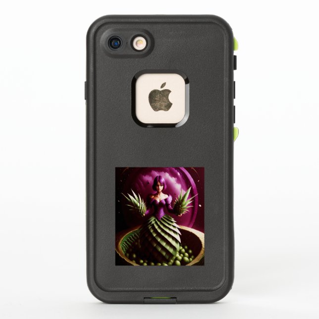 Coque LifeProof Pour iPhone Fantasy Scene With Pineapple Girl (Dos)