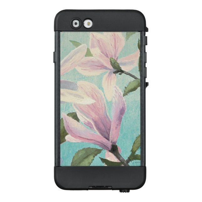 Coque LifeProof Pour iPhone Fleurs roses des sud (Dos)