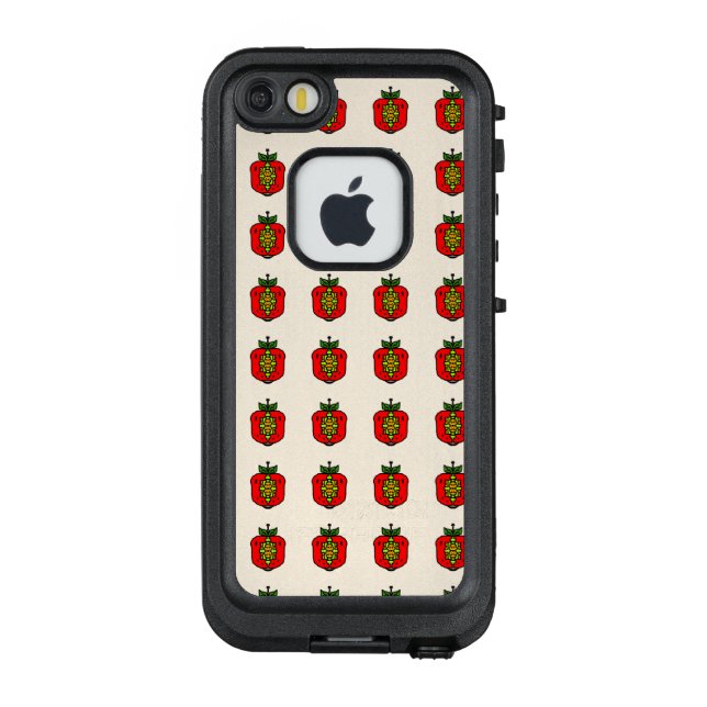 Coque LifeProof Pour iPhone Floral Mandala Pattern (Dos)