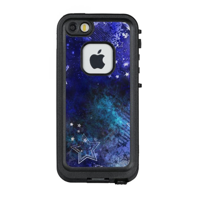 Coque LifeProof Pour iPhone Fond spatial avec étoiles (Dos)