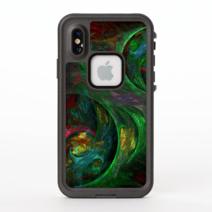 Genesis Green Abstrait Art