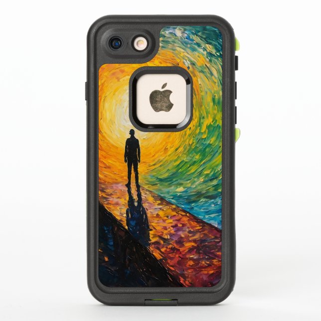 Coque LifeProof Pour iPhone Le bord de la dimension (Dos)