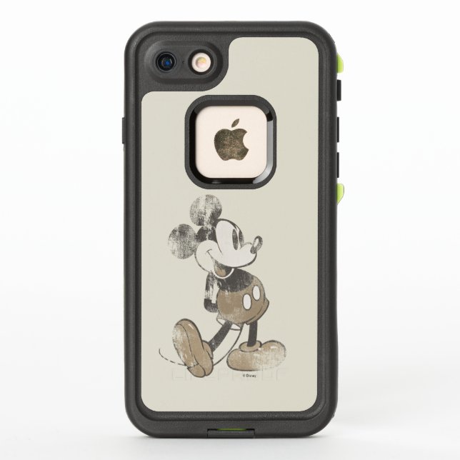 Coque LifeProof Pour iPhone Mickey classique | Perturbé (Dos)