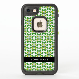 Motif feuille, Feuilles verts, votre nom