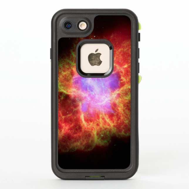 Coque LifeProof Pour iPhone Nebula de crabe Superdense étoile Neutron (Dos)