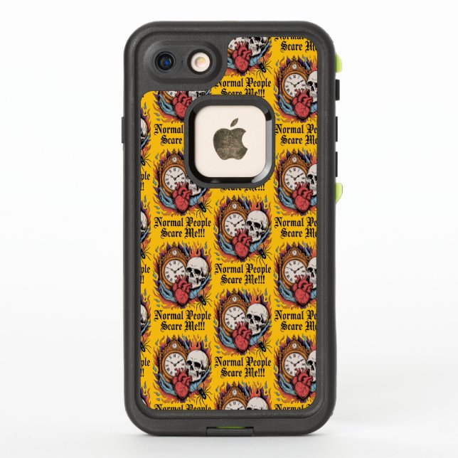 Coque LifeProof Pour iPhone Normal People Scare Me (Dos)