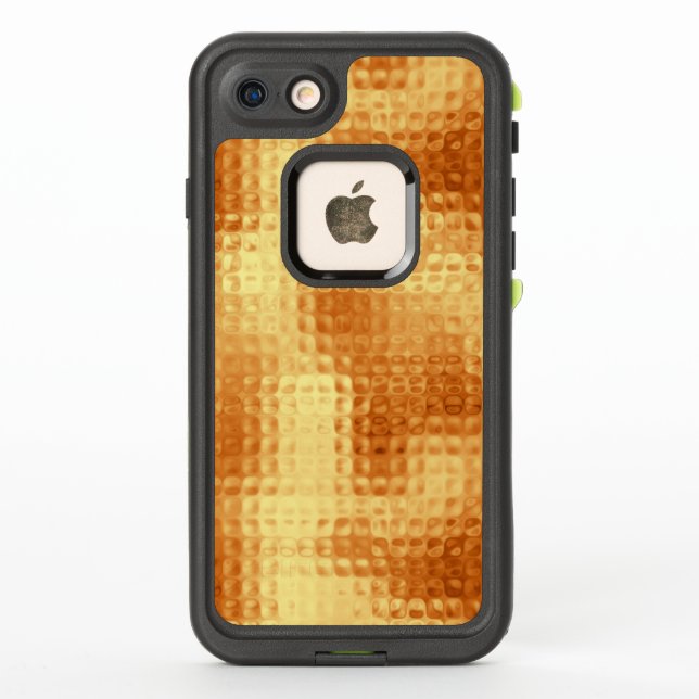 Coque LifeProof Pour iPhone Or pilé brillant (Dos)
