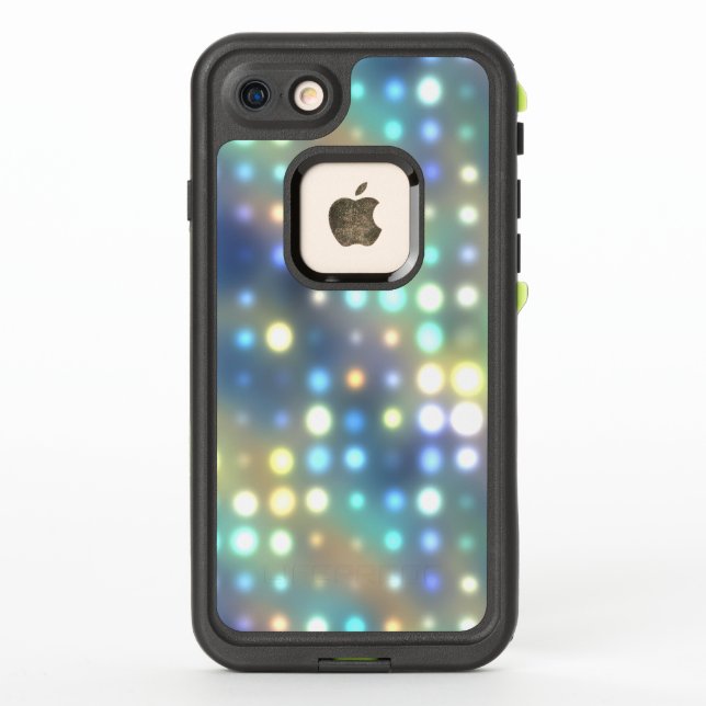 Coque LifeProof Pour iPhone Patel Neon Lights Abstrait (Dos)