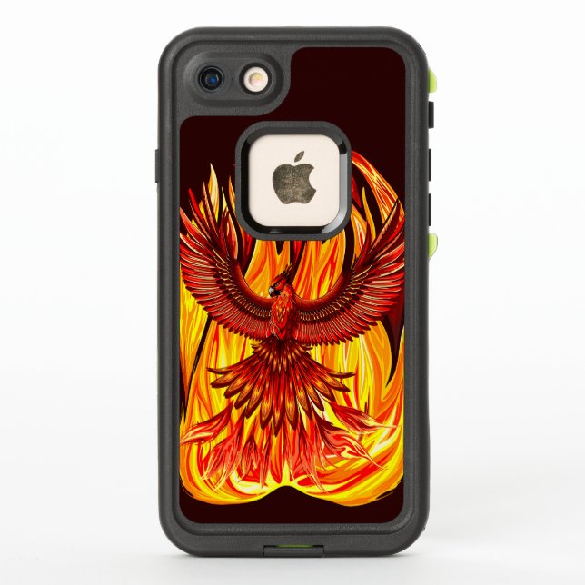 Coque LifeProof Pour iPhone Phoenix mythologique immortelle Créature (Dos)