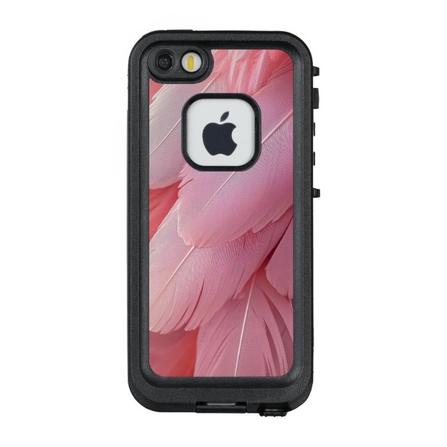 Coque LifeProof Pour iPhone plumes (Dos)