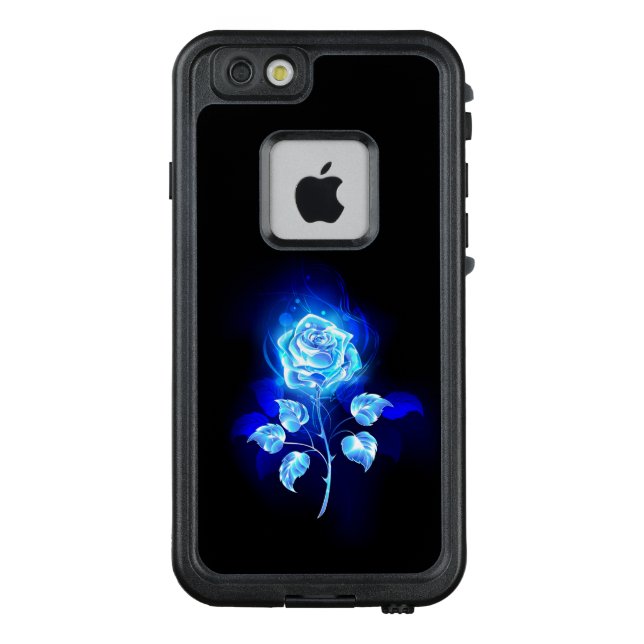 Coque LifeProof Pour iPhone Rose bleu brûlant (Dos)