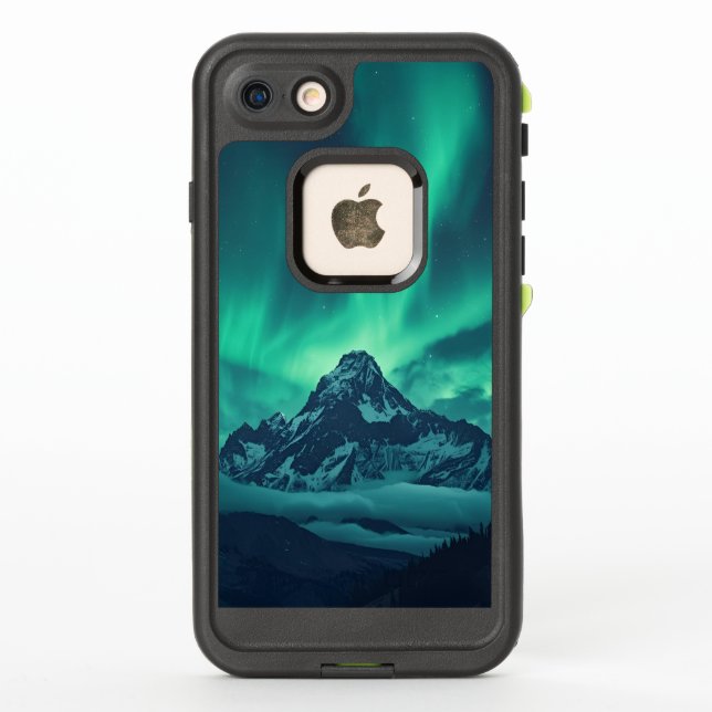 Coque LifeProof Pour iPhone Silence Starlit - Impression personnalisée de devi (Dos)