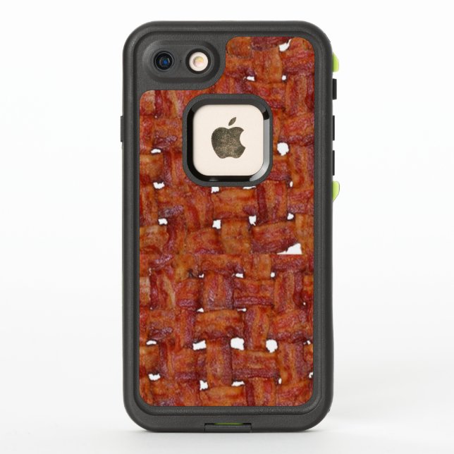 Coque LifeProof Pour iPhone Tapis de bacon tissé (Dos)