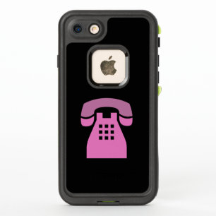Téléphone rétro rose Iconique sur n'importe quelle