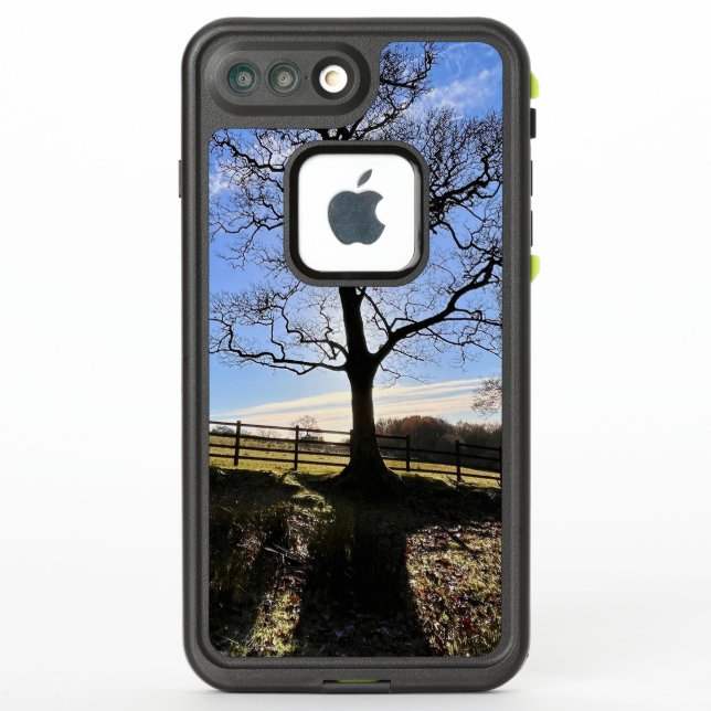 Coque LifeProof Pour iPhone Un arbre solitaire.. (Dos)