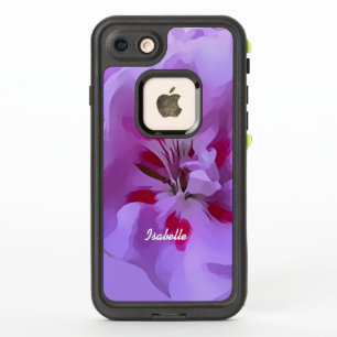 Violet rose Abstrait Hibiscus Fleur personnalisée