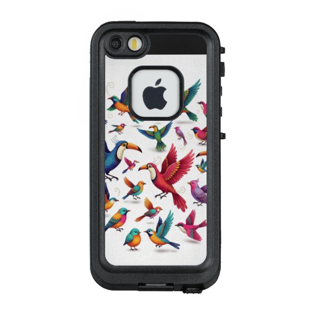 Coque LifeProof Pour iPhone Wings of Color in Motion (Dos)