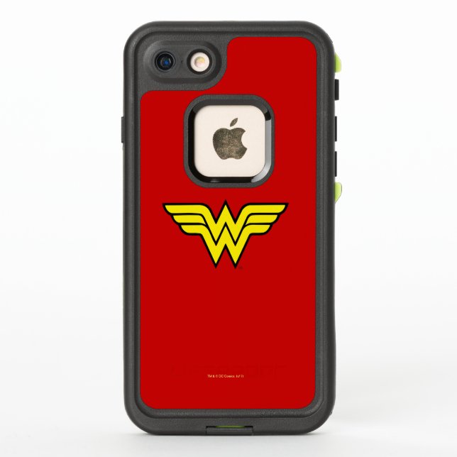 Coque LifeProof Pour iPhone Wonder Woman | Logo classique (Dos)