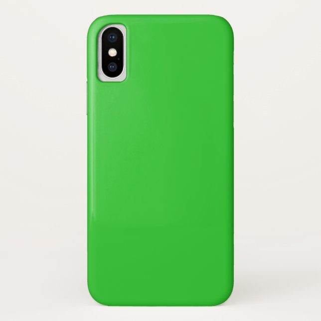 Coque Lime Green iPhone XS (Dos)