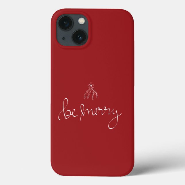 Coque-Mate à peine Il Apple iPhone 13 Coque (Verso)