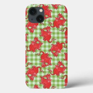 Coque-Mate coque ipad : Dragons rouges sur En vich
