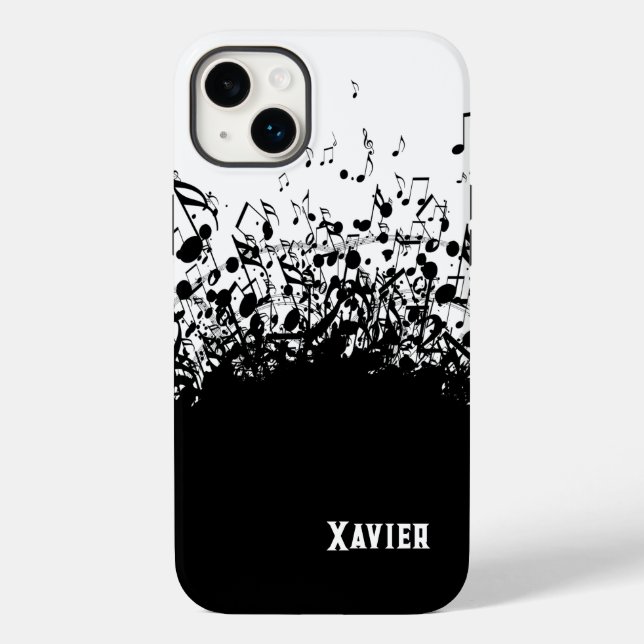 coque-Mate coque iphone de l'explosion de musique (Verso)