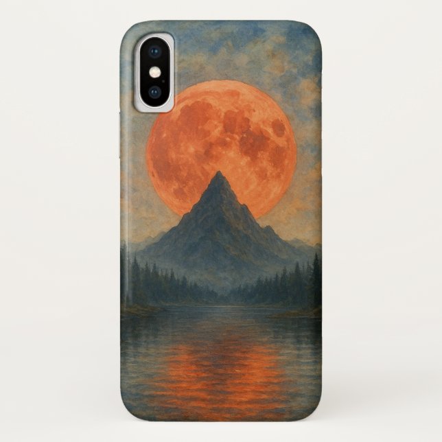 Coque mobile Blood Moon Peak (Dos)