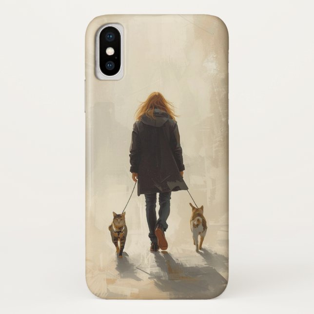 Coque mobile Cat Walk Elegance (Dos)