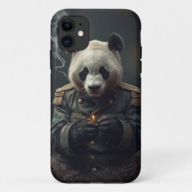 Coque mobile Panda Commander (Dos)