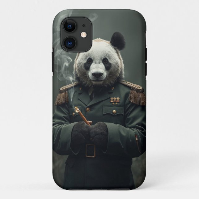 Coque mobile Panda Commander (Dos)