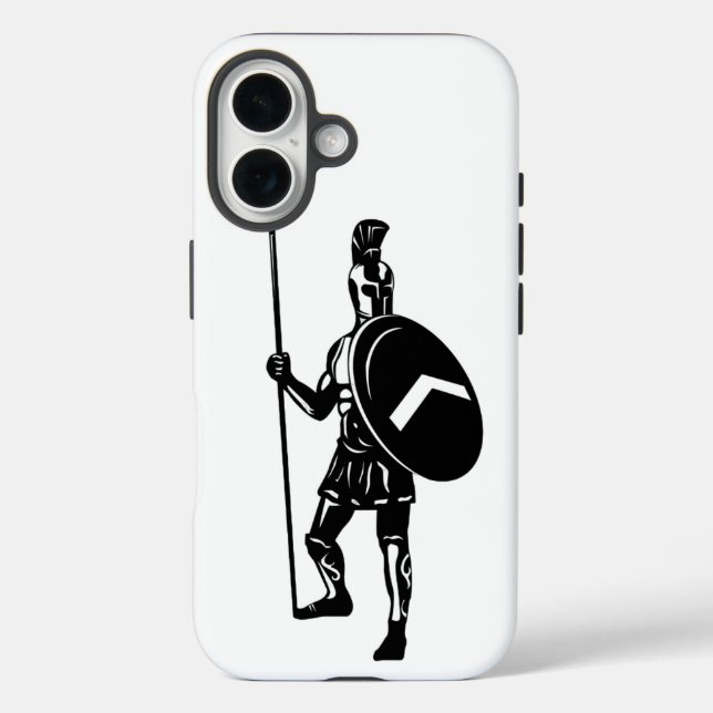 Coque mobile Spartan Warrior - Protection ultime (Verso)