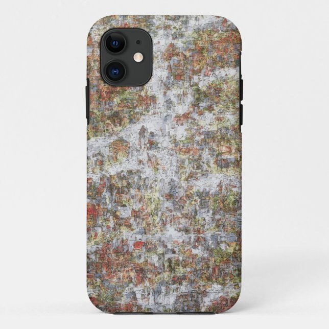 Coque mobile Urban Mosaic Art (Dos)