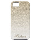 Coque Ombre Gold Parties scintillant iPhone 5/5s