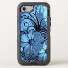 belle rose bleu fleurs vvectoriel art